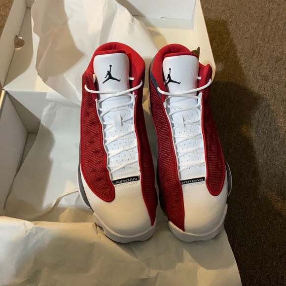 aj13 flint red